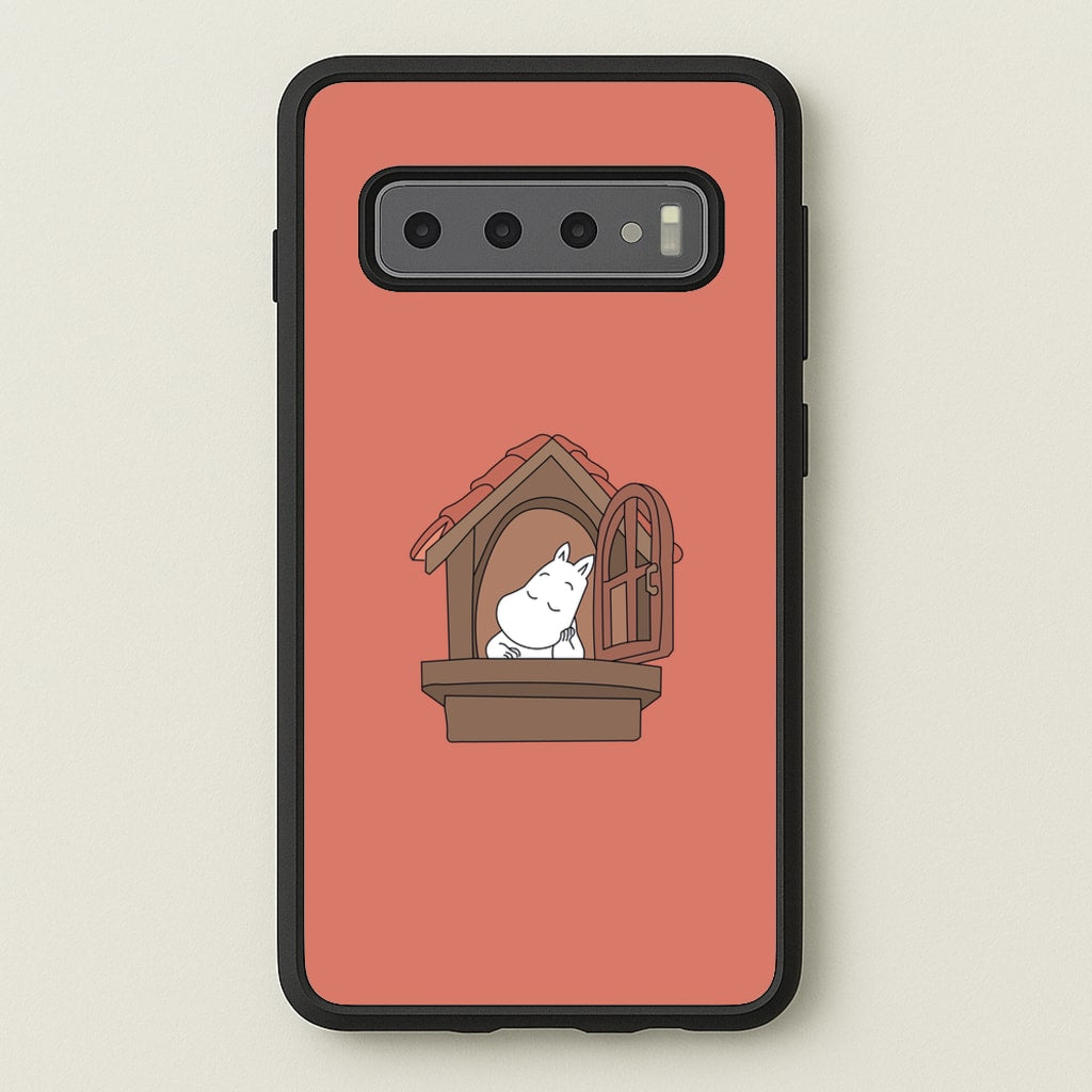 The Window - Moomin Phone Case for Galaxy S10