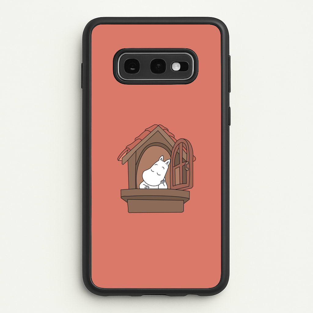 The Window - Moomin Phone Case for Galaxy S10e