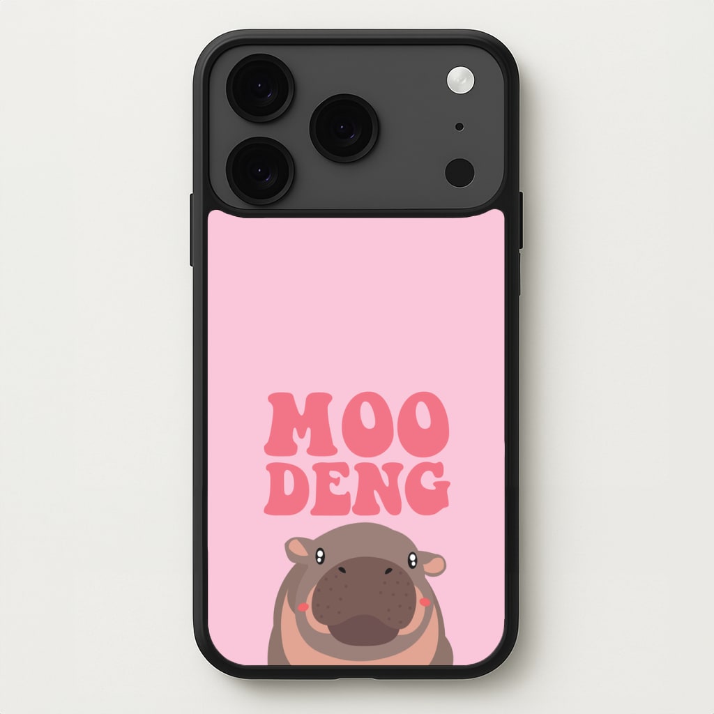 Moo Pink Phone Case for iPhone 17 Pro Max