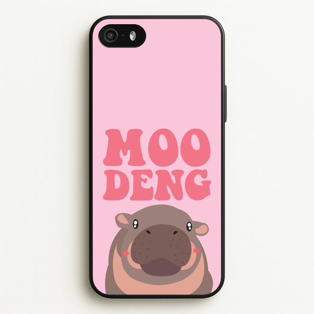 Moo Pink - Moo Deng Phone Case for iPhone 5 / 5s / SE 2016