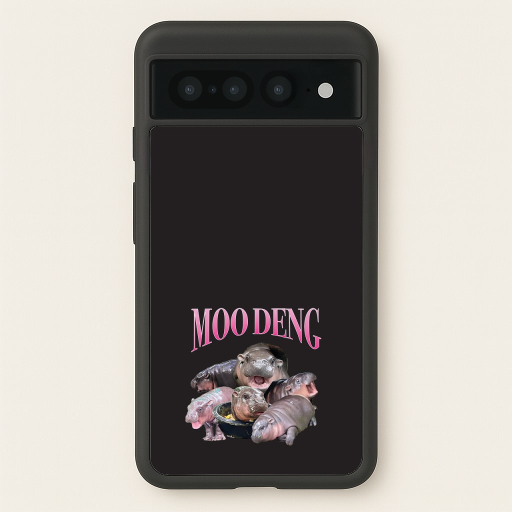 Moo Collage - Moo Deng Phone Case for Google Pixel 7 Pro