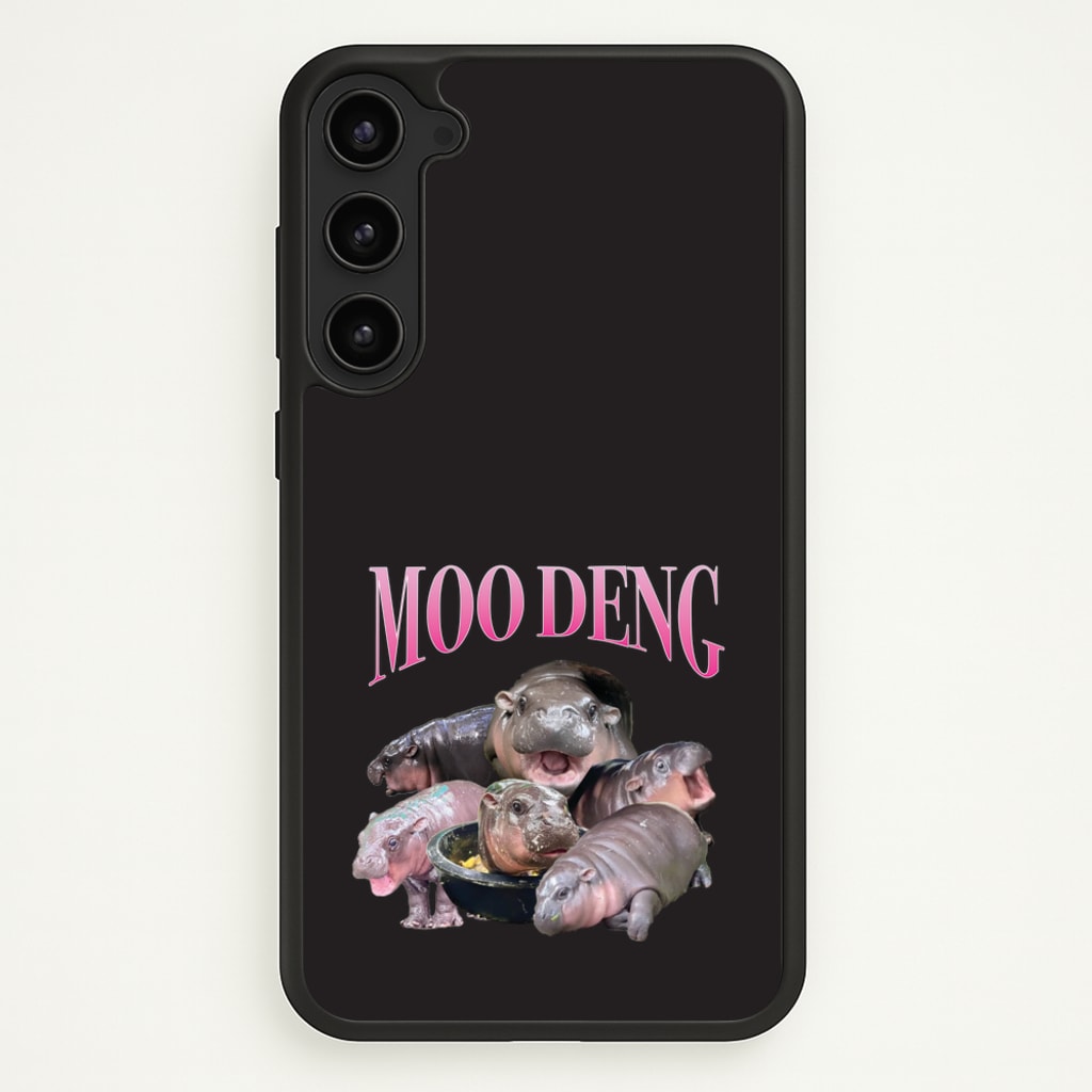 Moo Collage - Moo Deng Phone Case for Galaxy S23