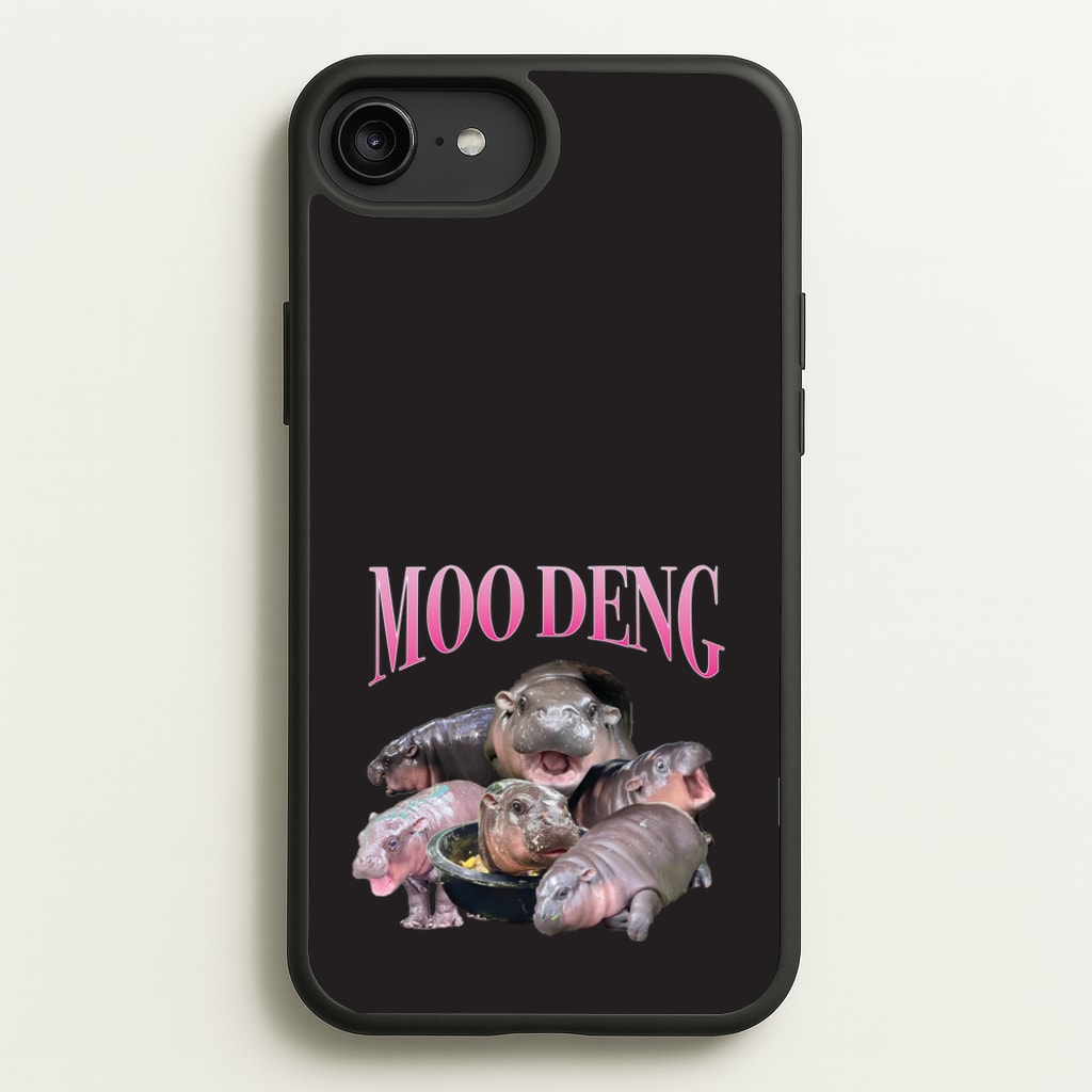 Moo Collage - Moo Deng Phone Case for iPhone 6 Plus / 7 Plus / 8 Plus