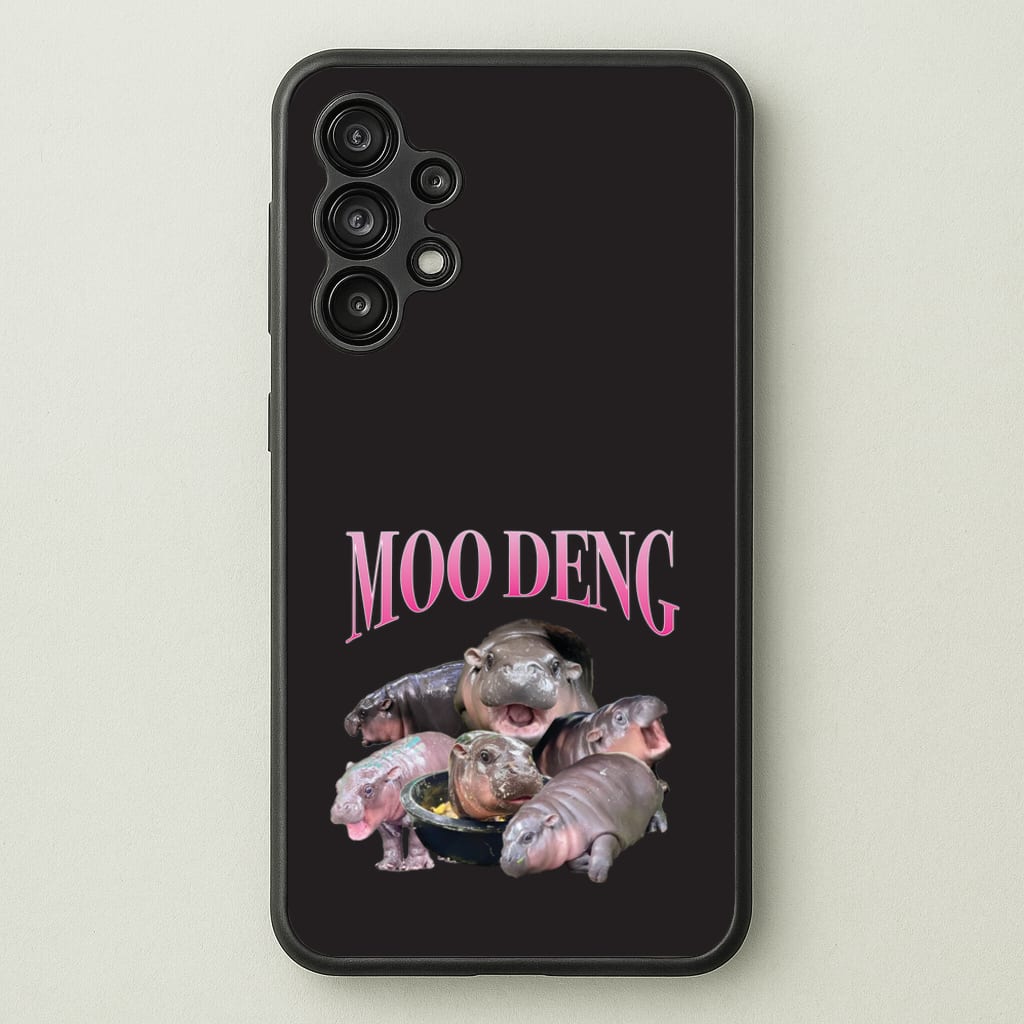 Moo Collage - Moo Deng Phone Case for Galaxy A13