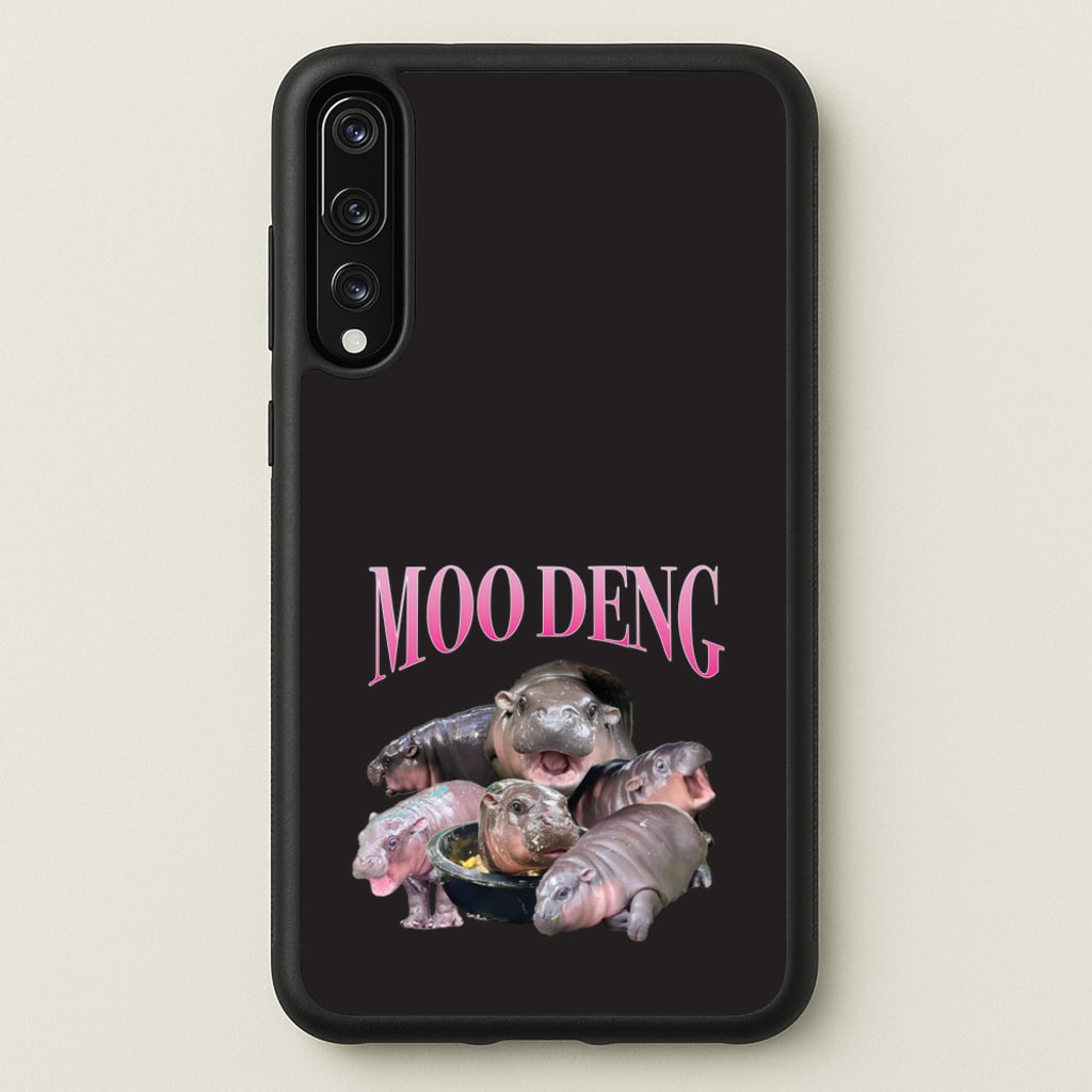 Moo Collage - Moo Deng Phone Case for Huawei P20 Pro