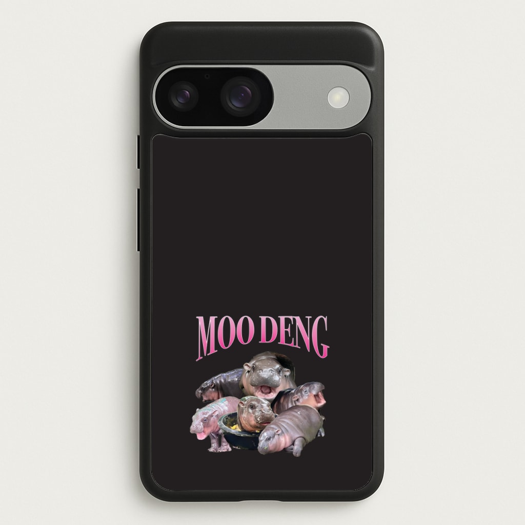 Moo Collage - Moo Deng Phone Case for Google Pixel 9 / 9 Pro