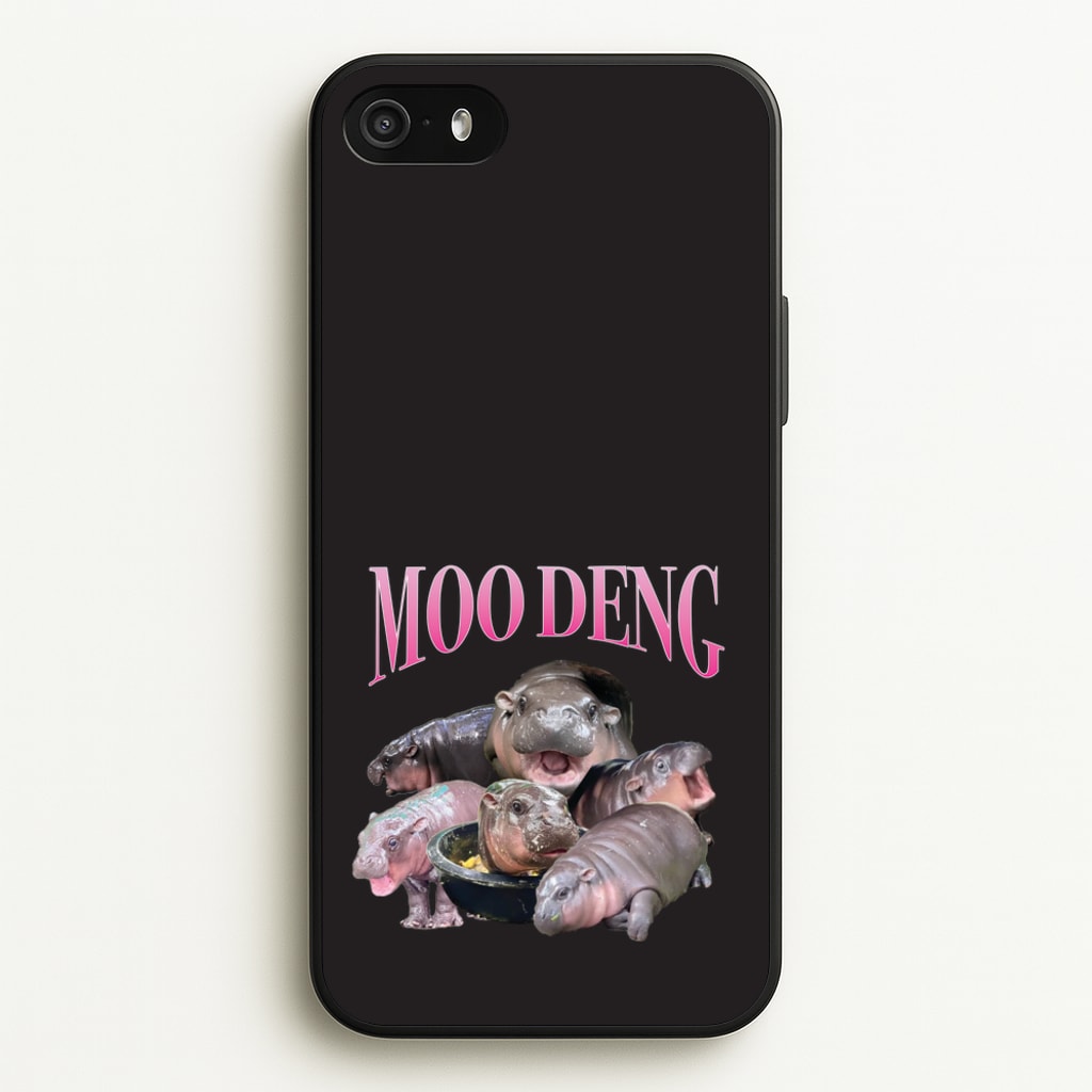 Moo Collage - Moo Deng Phone Case for iPhone 5 / 5s / SE 2016