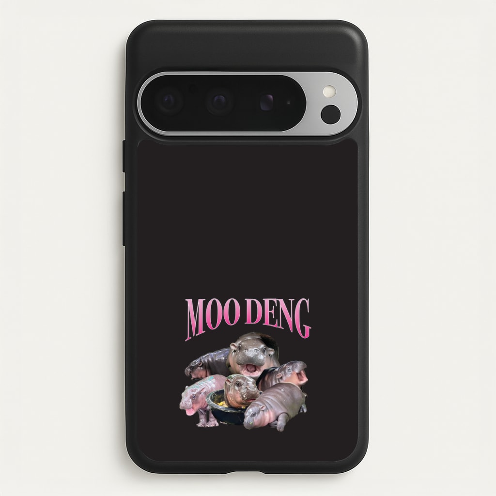Moo Collage - Moo Deng Phone Case for Google Pixel 9 Pro XL