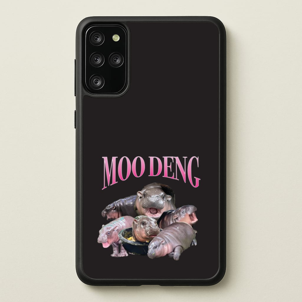 Moo Collage - Moo Deng Phone Case for Galaxy S20 Plus