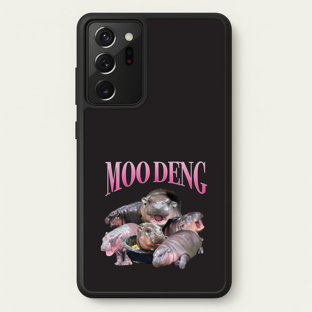Moo Collage - Moo Deng Phone Case for Galaxy Note 20 Ultra