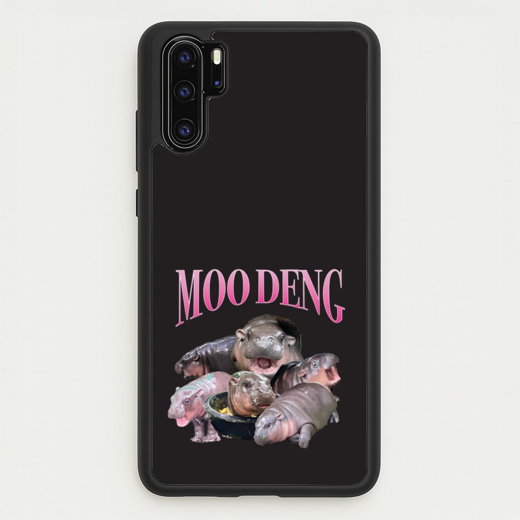 Moo Collage - Moo Deng Phone Case for Huawei P30 Pro