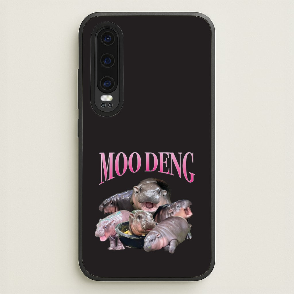 Moo Collage - Moo Deng Phone Case for Huawei P30