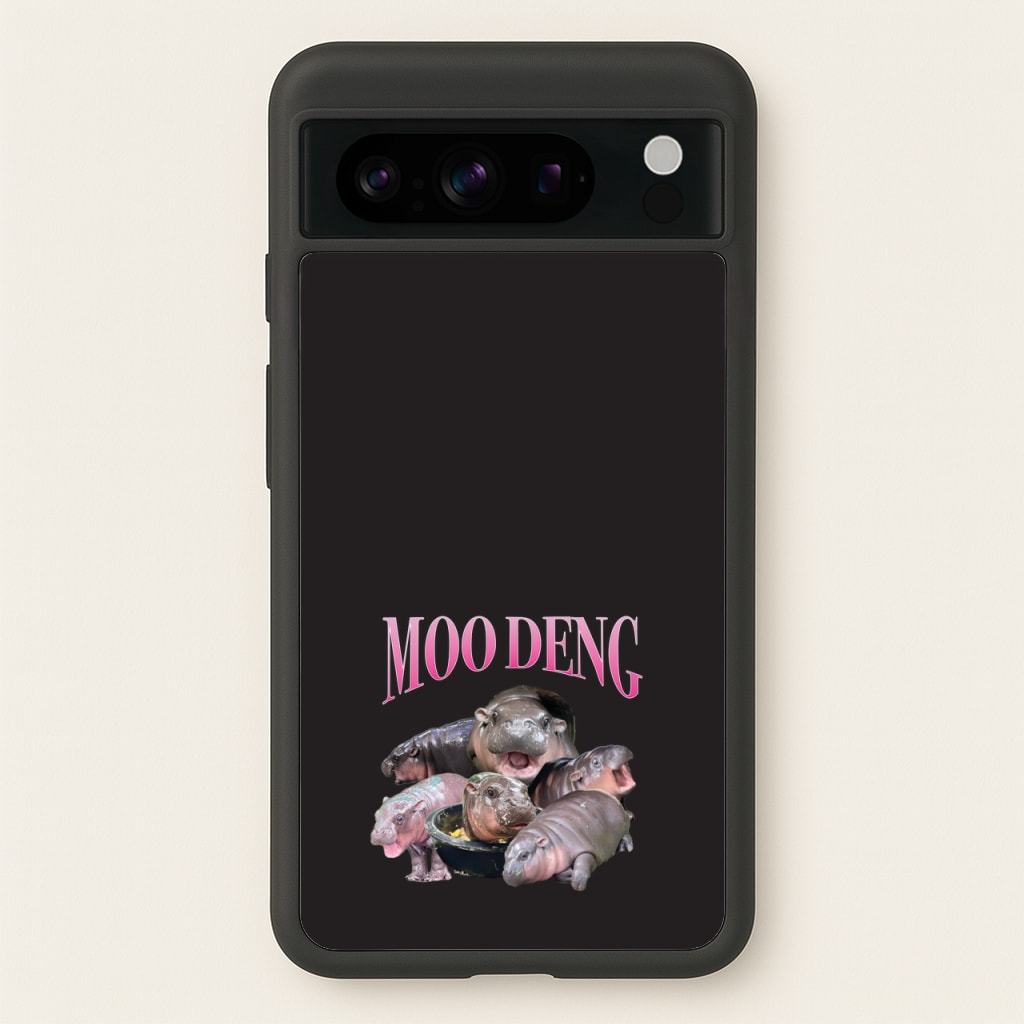 Moo Collage - Moo Deng Phone Case for Google Pixel 8 Pro