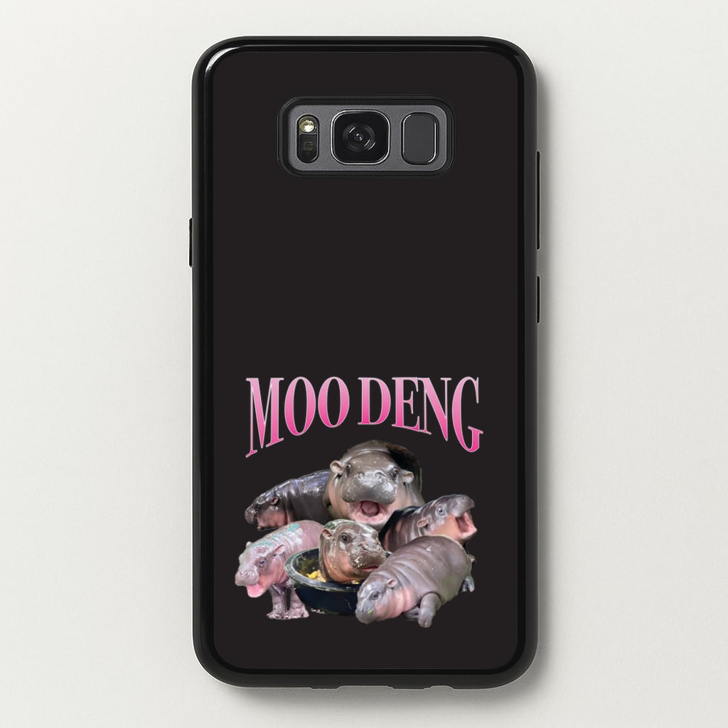 Moo Collage - Moo Deng Phone Case for Galaxy S8