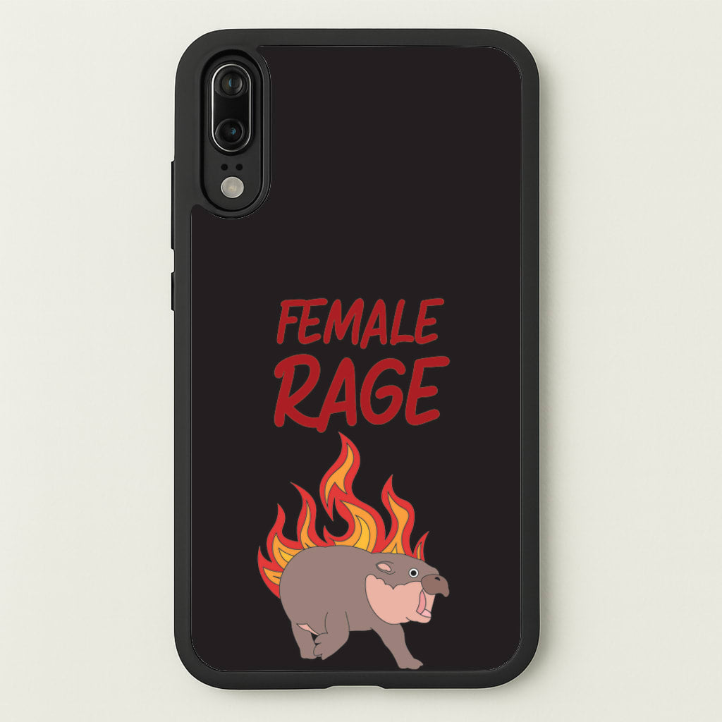 Female Rage - Moo Deng Phone Case for Huawei P20