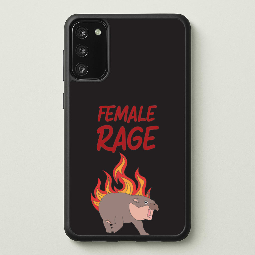 Female Rage - Moo Deng Phone Case for Galaxy S20