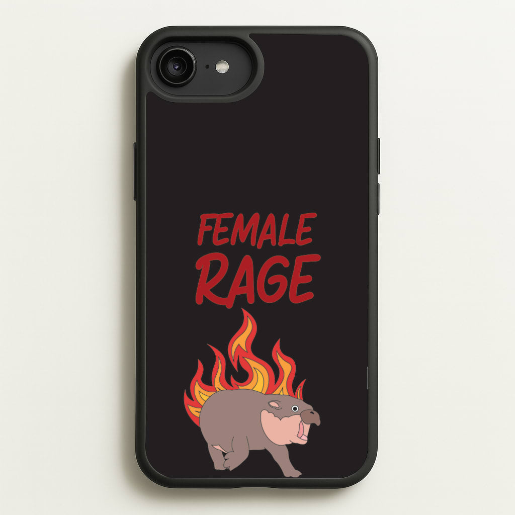 Female Rage - Moo Deng Phone Case for iPhone 6 Plus / 7 Plus / 8 Plus