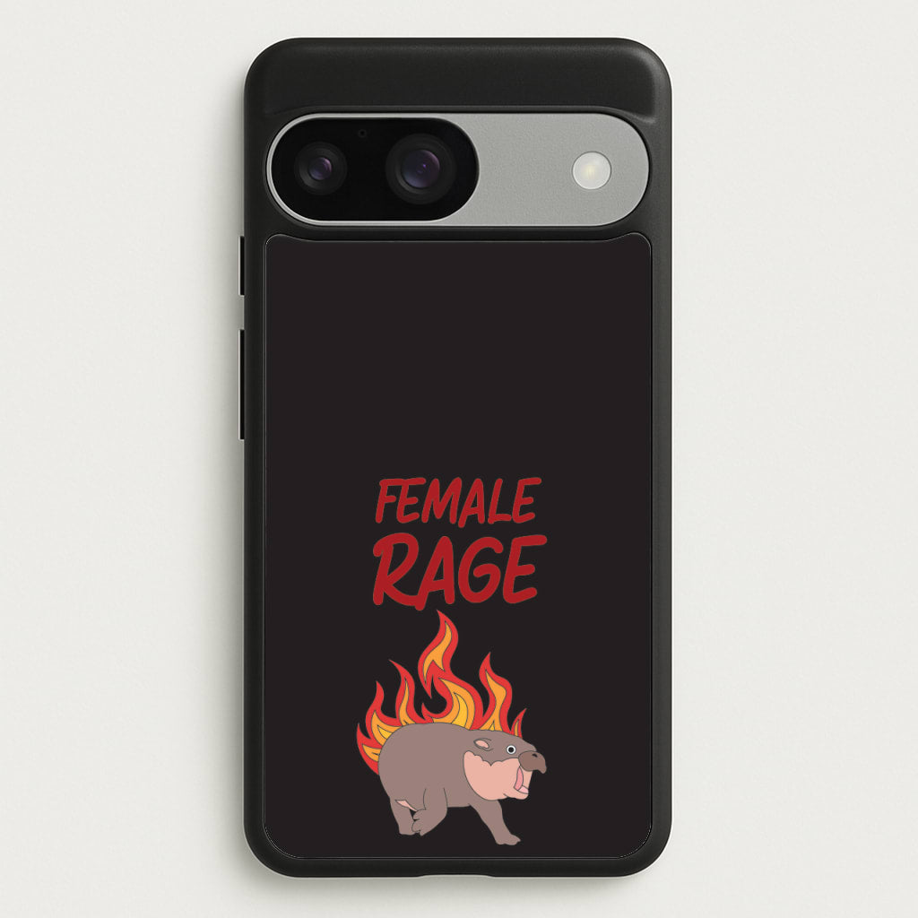 Female Rage - Moo Deng Phone Case for Google Pixel 9 / 9 Pro