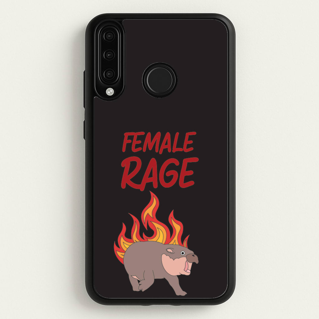 Female Rage - Moo Deng Phone Case for Huawei P30 Lite