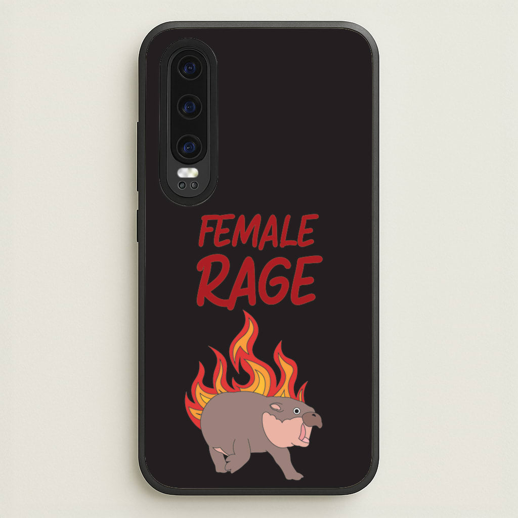 Female Rage - Moo Deng Phone Case for Huawei P30