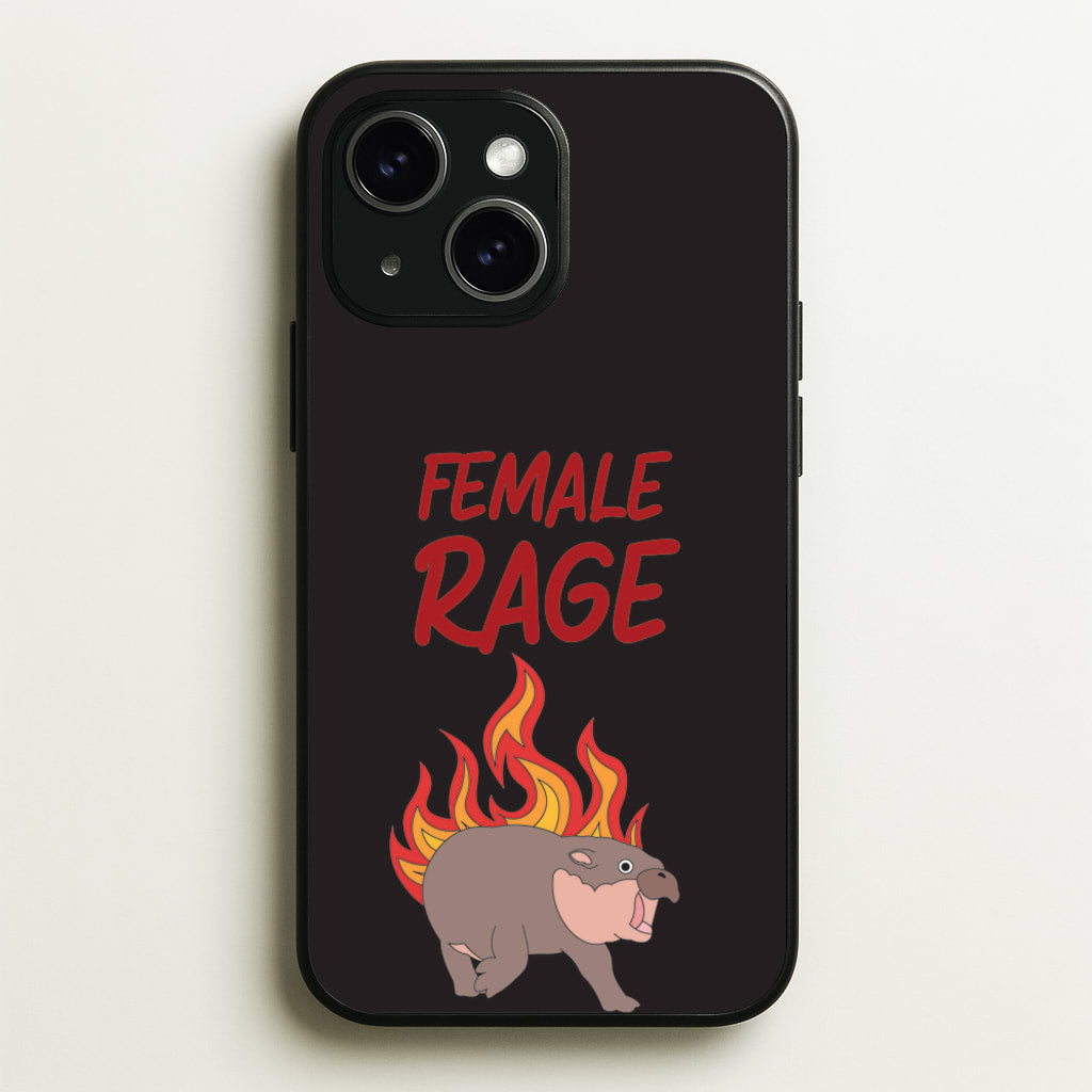 Female Rage - Moo Deng Phone Case for iPhone 14 Plus