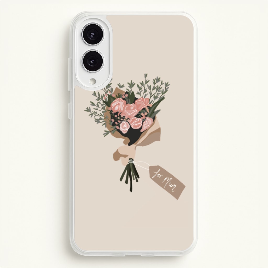 Mum Bouquet - Mother's Day - Mother's Day Phone Case for Galaxy S25 Edge