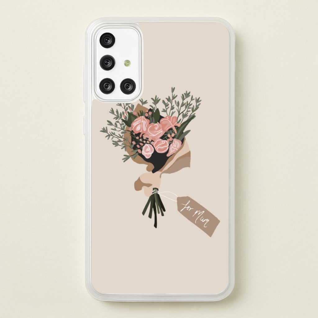 Mum Bouquet - Mother's Day - Mother's Day Phone Case for Galaxy A71