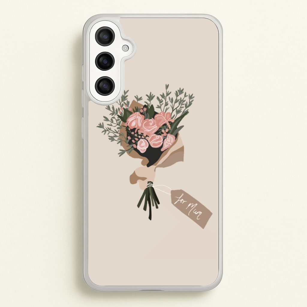 Mum Bouquet - Mother's Day - Mother's Day Phone Case for Galaxy A34