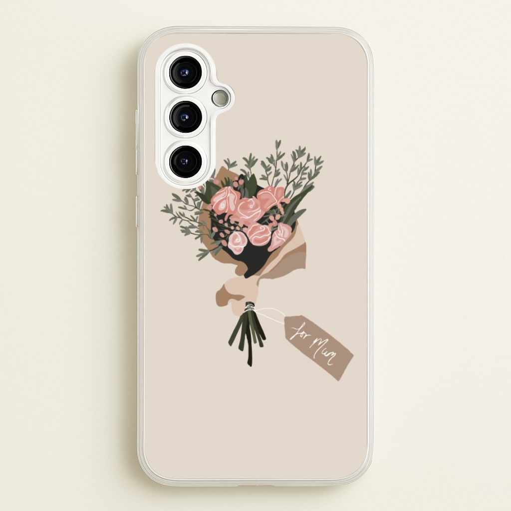 Mum Bouquet - Mother's Day - Mother's Day Phone Case for Galaxy A54