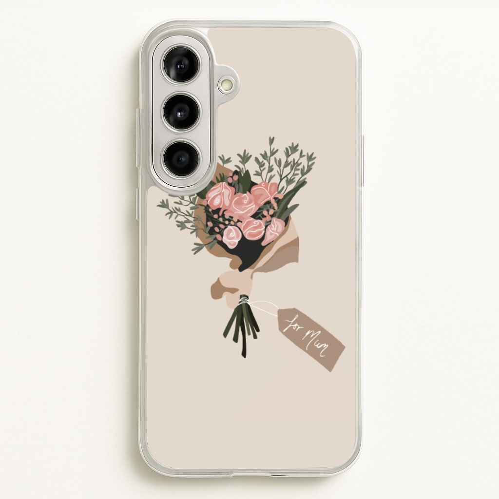 Mum Bouquet - Mother's Day - Mother's Day Phone Case for Galaxy A56