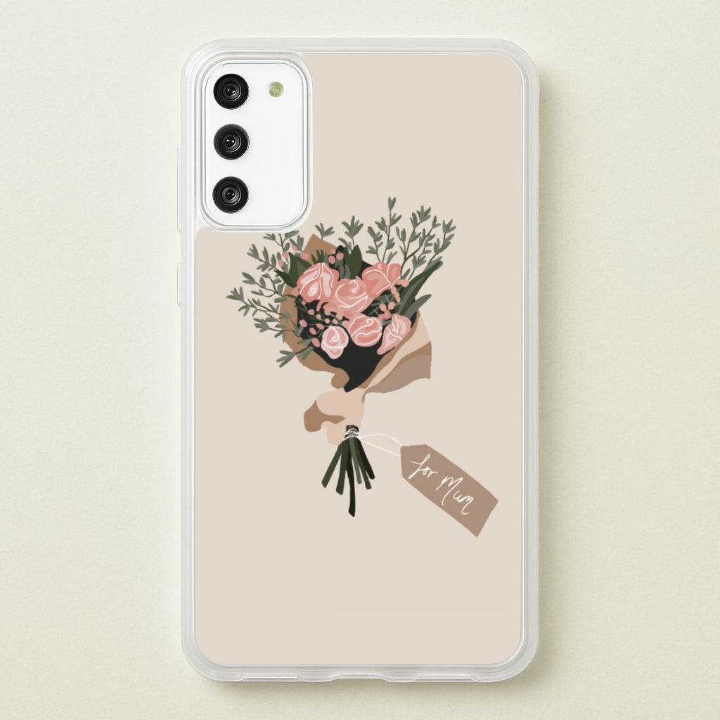 Mum Bouquet - Mother's Day - Mother's Day Phone Case for Galaxy S20