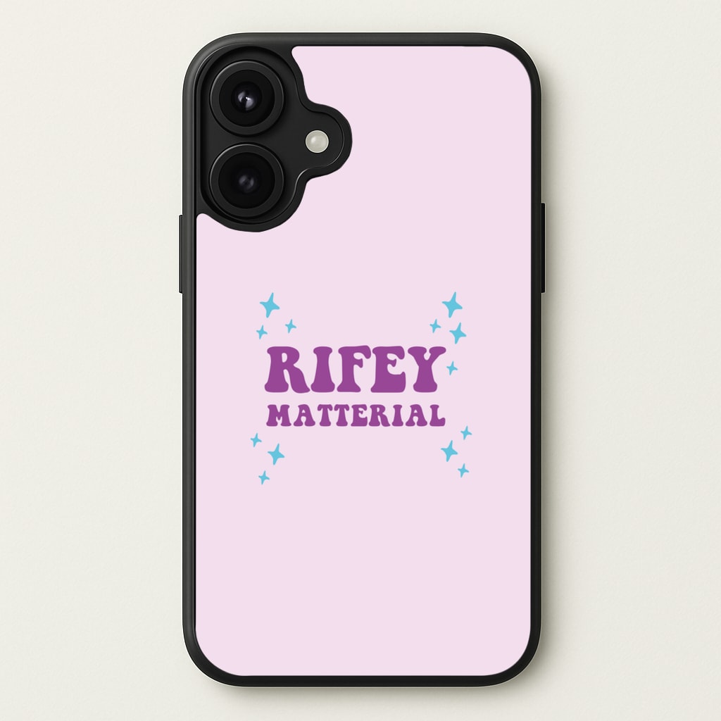 Rifey Material Phone Case for iPhone 17