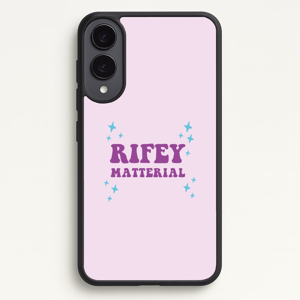 Rifey Material - Matt Rife Phone Case for Galaxy S25 Edge