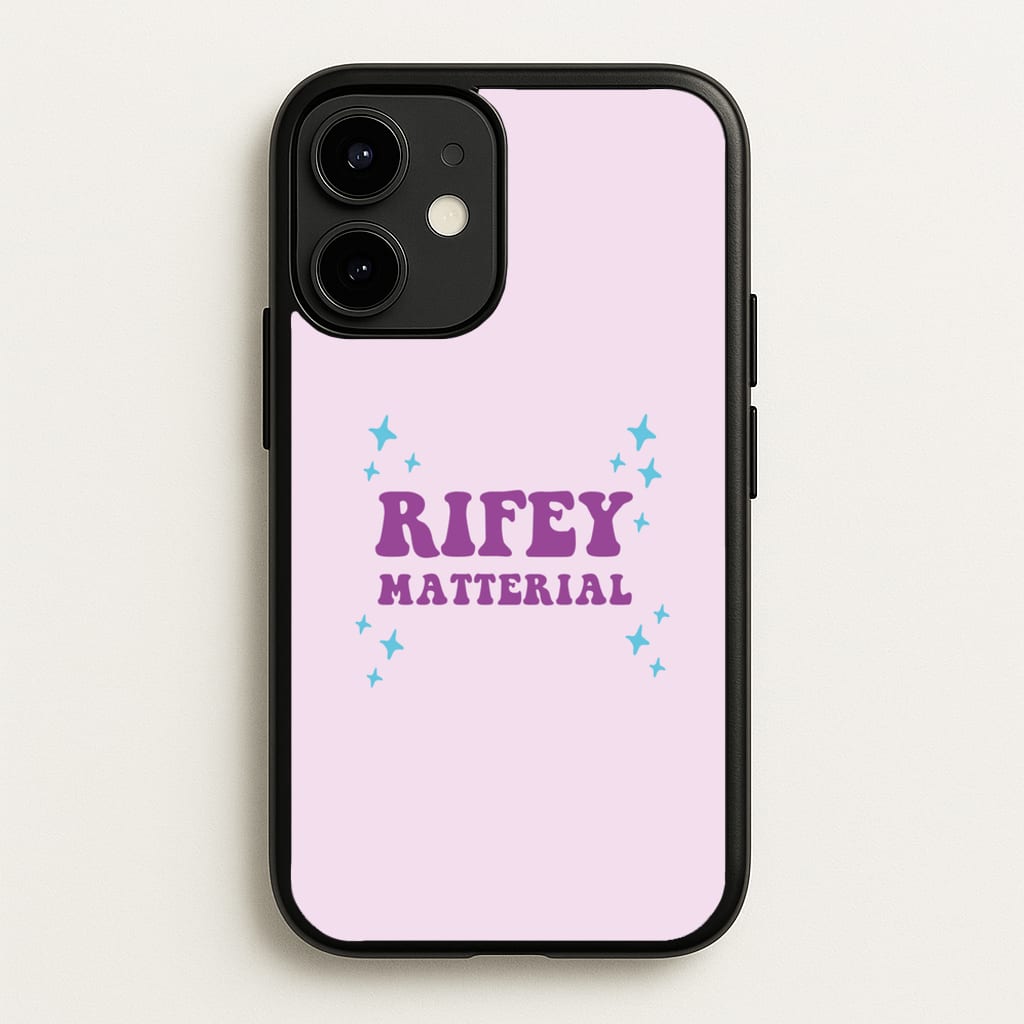 Rifey Material - Matt Rife Phone Case for iPhone 12 / 12 Pro