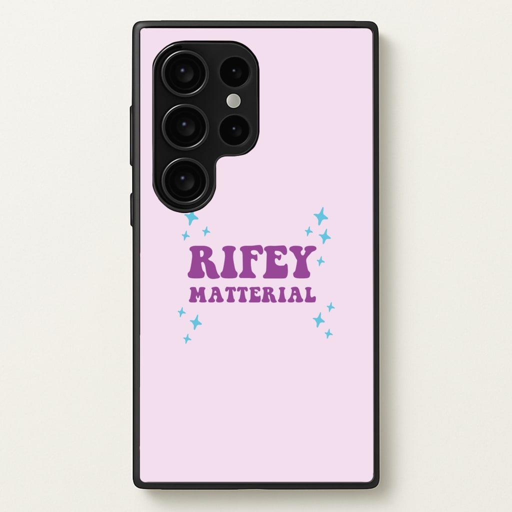 Rifey Material - Matt Rife Phone Case for Galaxy S24 Ultra