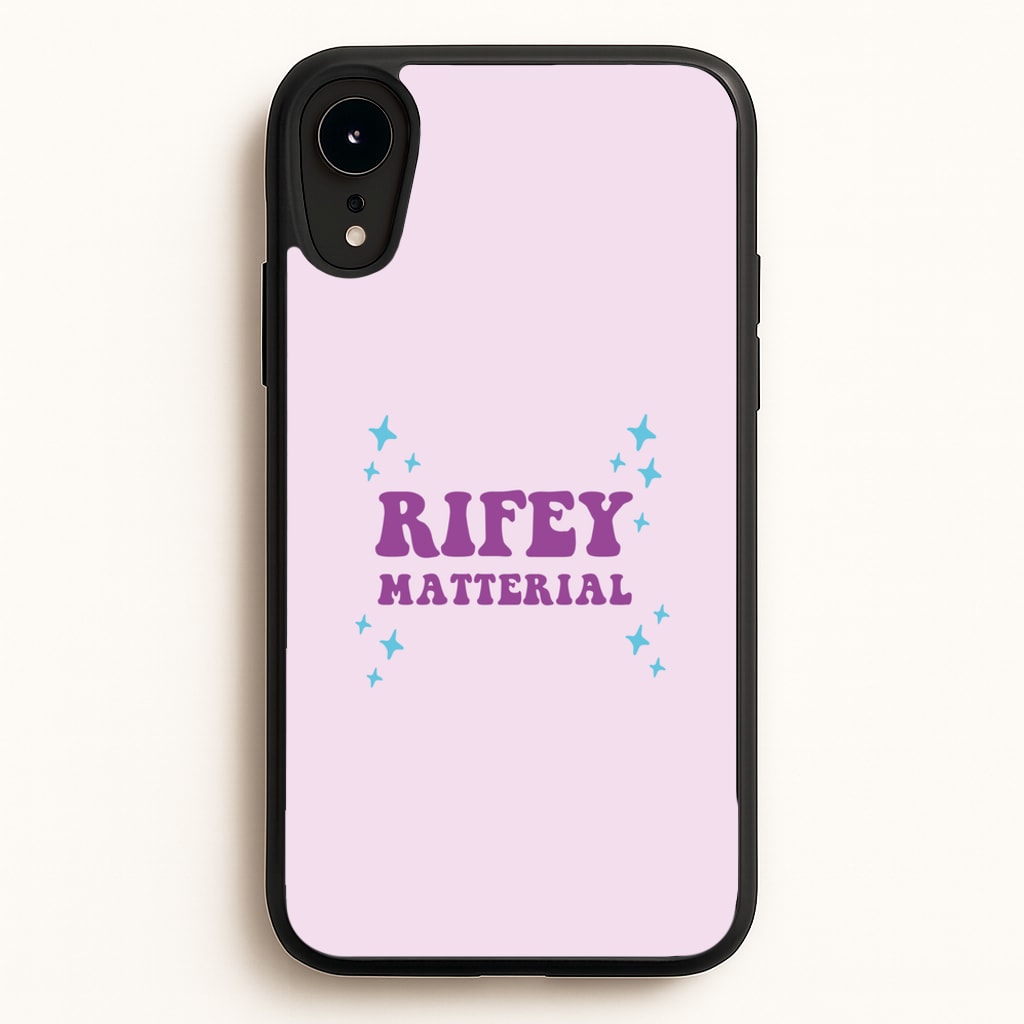Rifey Material - Matt Rife Phone Case for iPhone XR