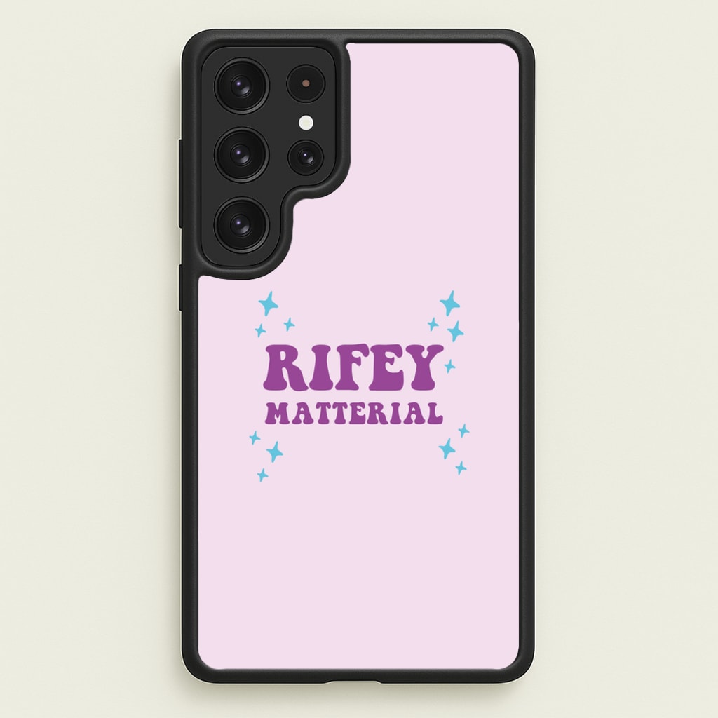 Rifey Material - Matt Rife Phone Case for Galaxy S22 Ultra