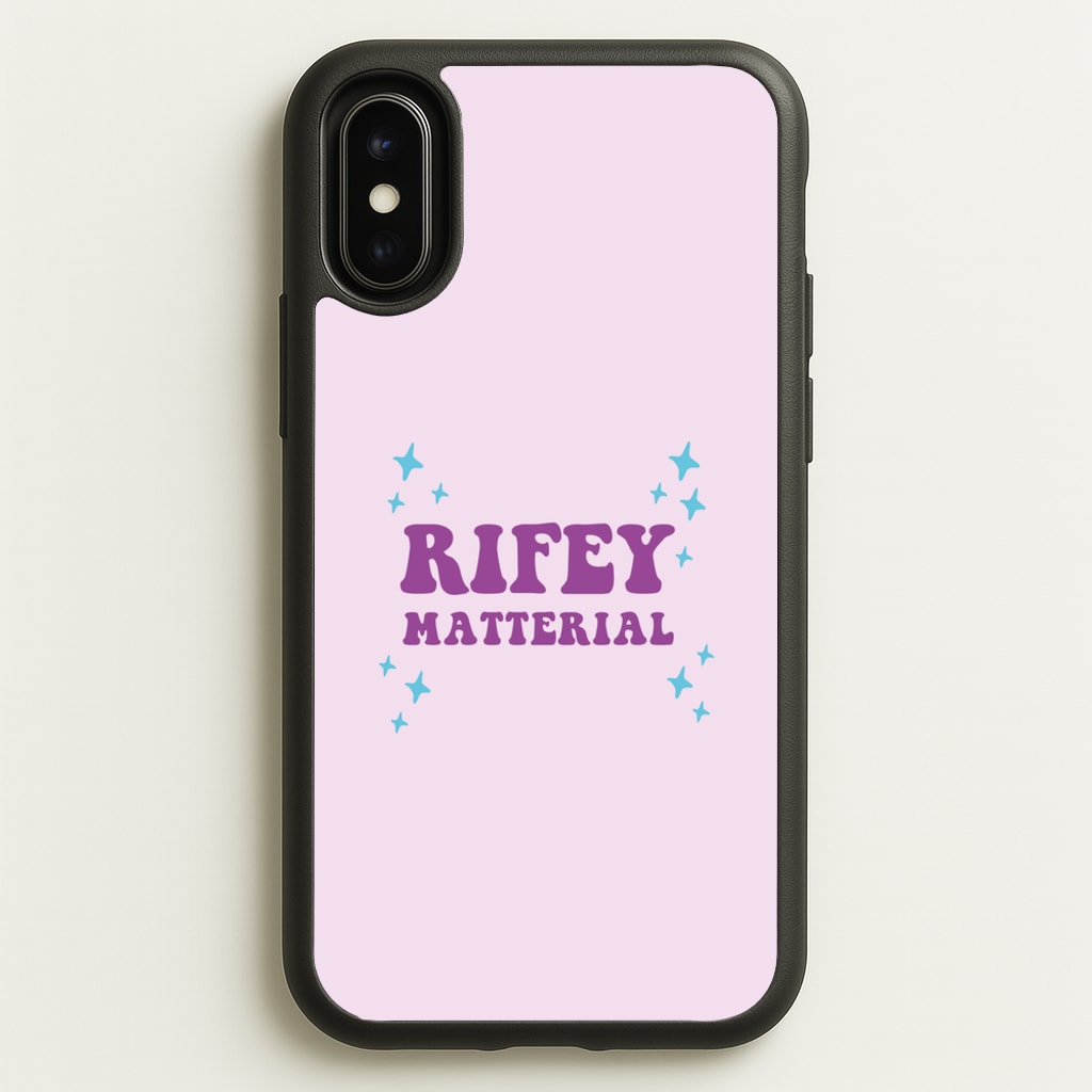 Rifey Material - Matt Rife Phone Case for iPhone X / XS