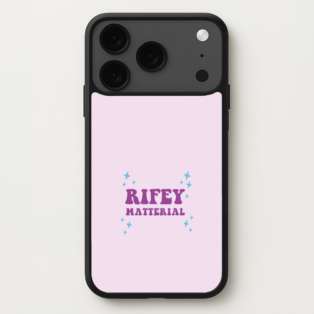 Rifey Material Phone Case for iPhone 17 Pro Max