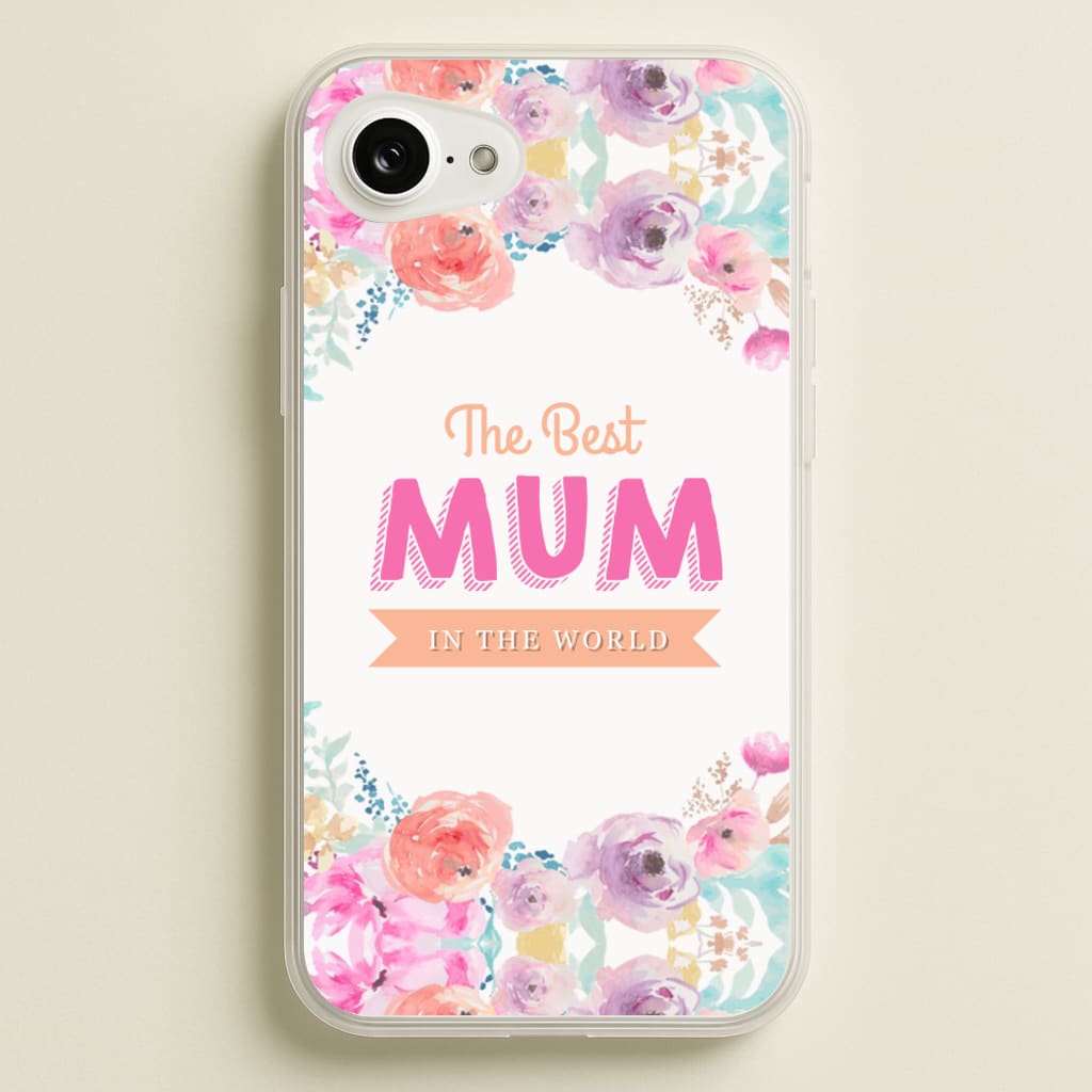 Best Mum In The World - Christmas Phone Case for iPhone 16e