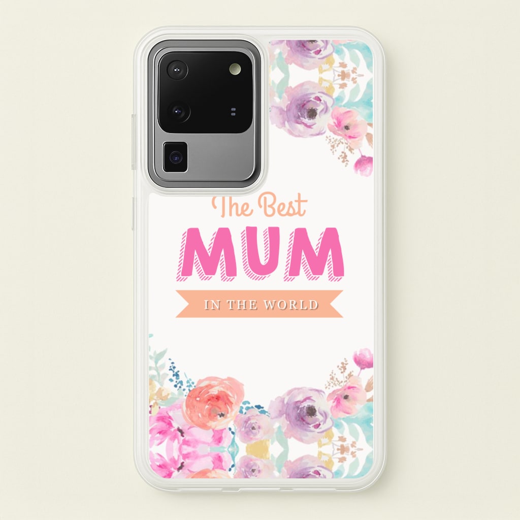 Best Mum In The World - Christmas Phone Case for Galaxy S20 Ultra