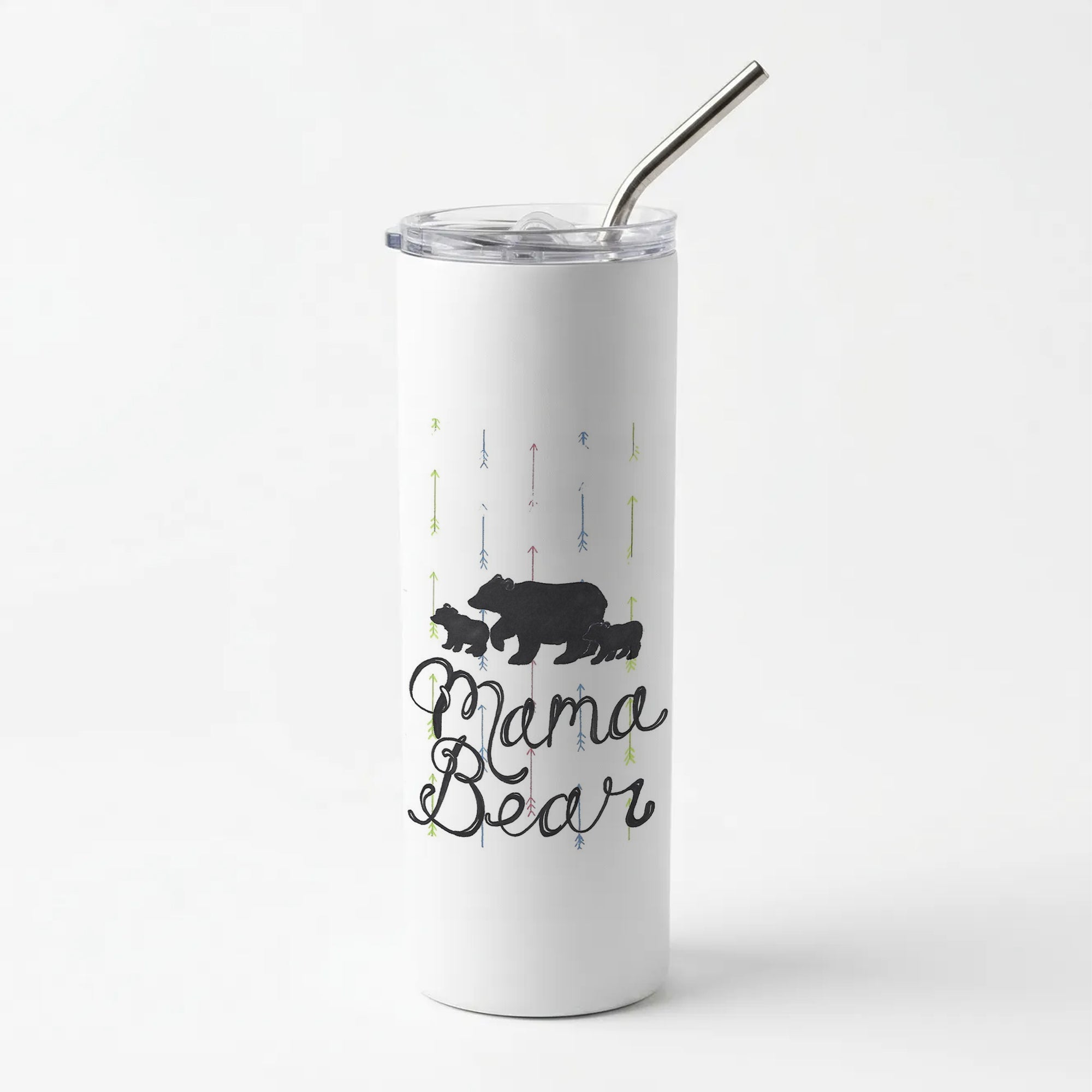Mama Bear Skinny Tumbler