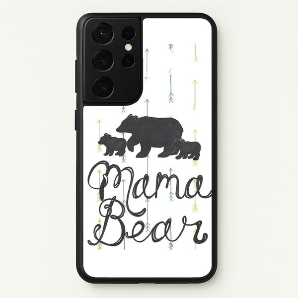 Mama Bear - Phone Case for Galaxy S21 Ultra