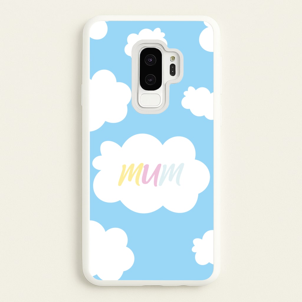 Clouds - Mothers Day - Mother's Day Phone Case for Galaxy S9 Plus