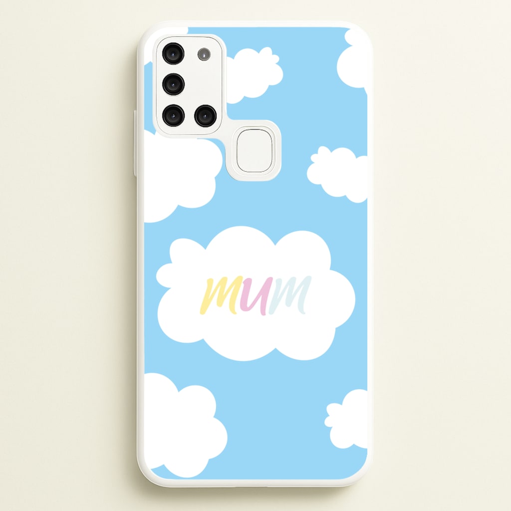 Clouds - Mothers Day - Mother's Day Phone Case for Galaxy A21s