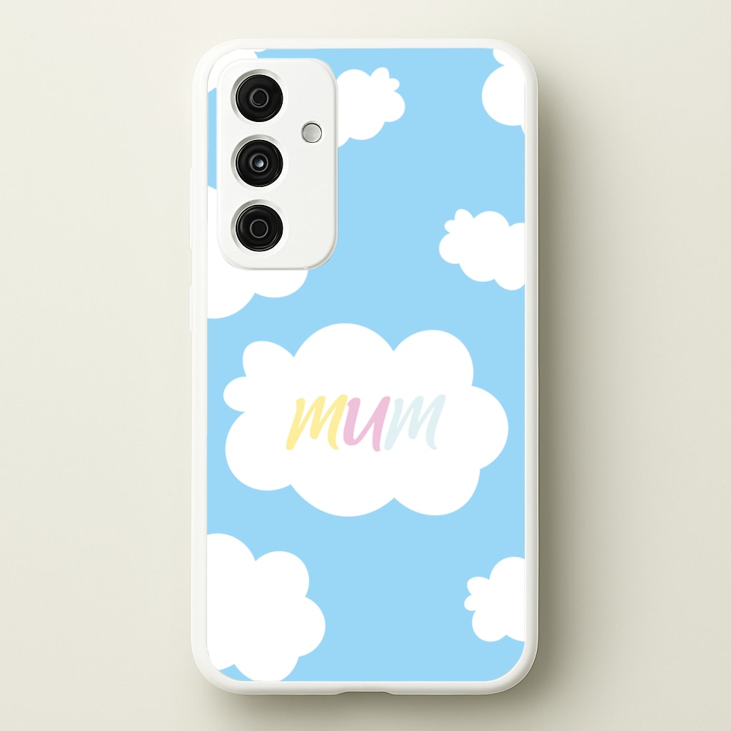 Clouds - Mothers Day - Mother's Day Phone Case for Galaxy A55