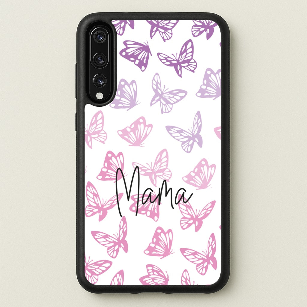 Mama Butterflies - Mother's Day - Mother's Day Phone Case for Huawei P20 Pro