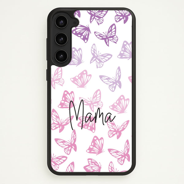 Mama Butterflies - Mother's Day - Mother's Day Phone Case for Galaxy S23