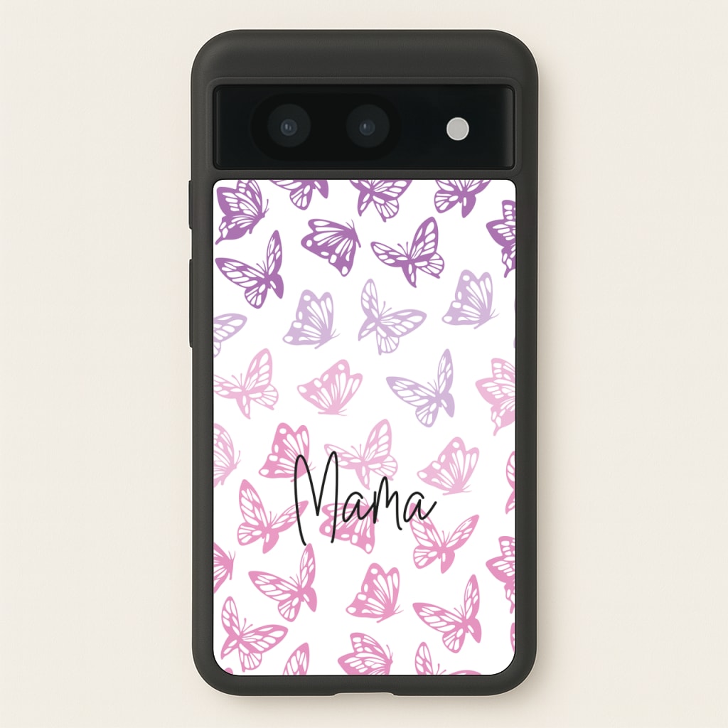 Mama Butterflies - Mother's Day - Mother's Day Phone Case for Google Pixel 8a