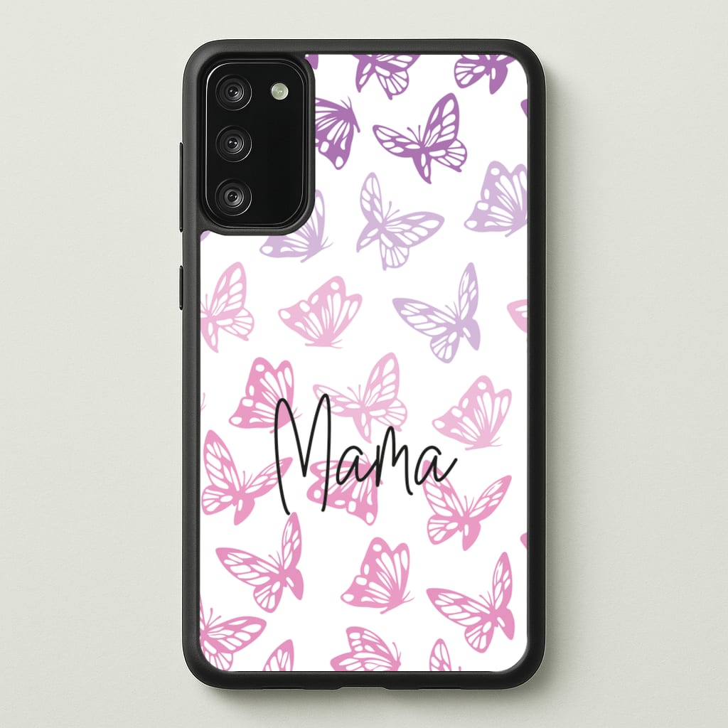 Mama Butterflies - Mother's Day - Mother's Day Phone Case for Galaxy S20FE